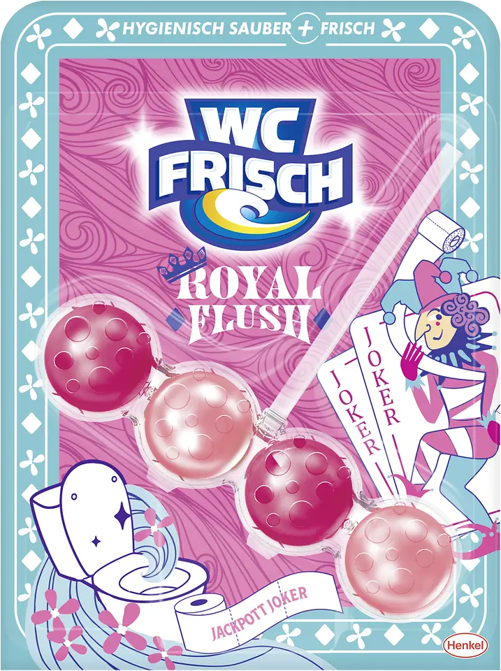 
WC FRISCH „Royal Flush”:
Der Jackpott Joker