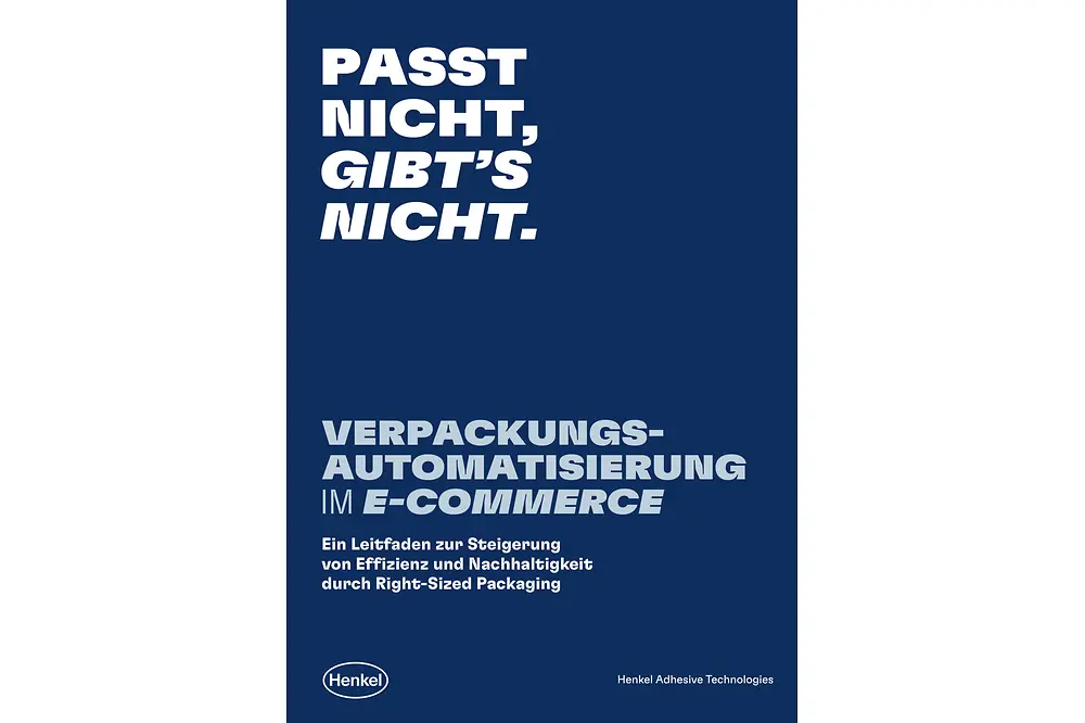 
Mit dem White Paper bietet Henkel Unternehmen, die ihre Verpackungsprozesse optimieren möchten, eine fundierte Orientierungshilfe.