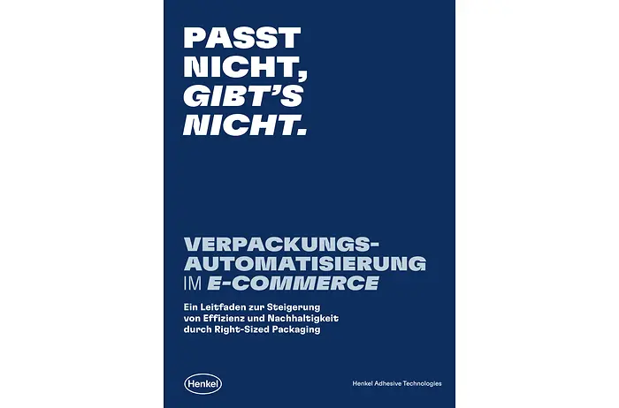 
Mit dem White Paper bietet Henkel Unternehmen, die ihre Verpackungsprozesse optimieren möchten, eine fundierte Orientierungshilfe.