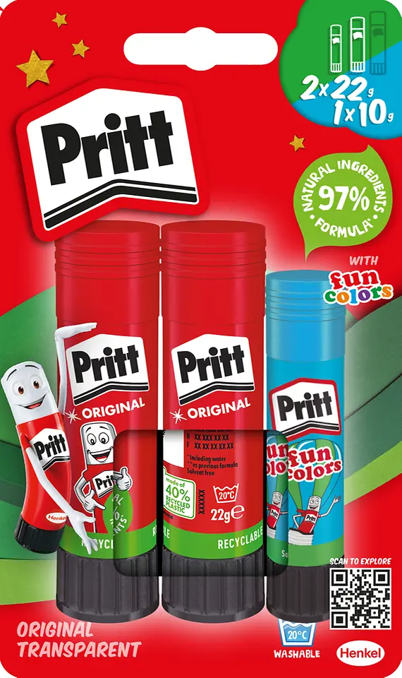 
Die neuen pappbasierten Blister verfügen über ein Sichtfenster auf der Vorderseite, damit Kunden die Produkte sehen und berühren können.