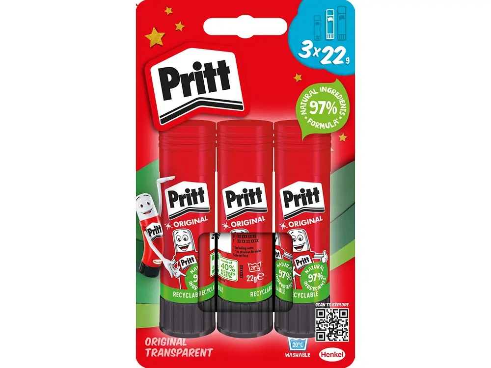 
Pritt präsentiert neues Verpackungsdesign für optimales Konsumentenerlebnis und noch mehr Nachhaltigkeit.