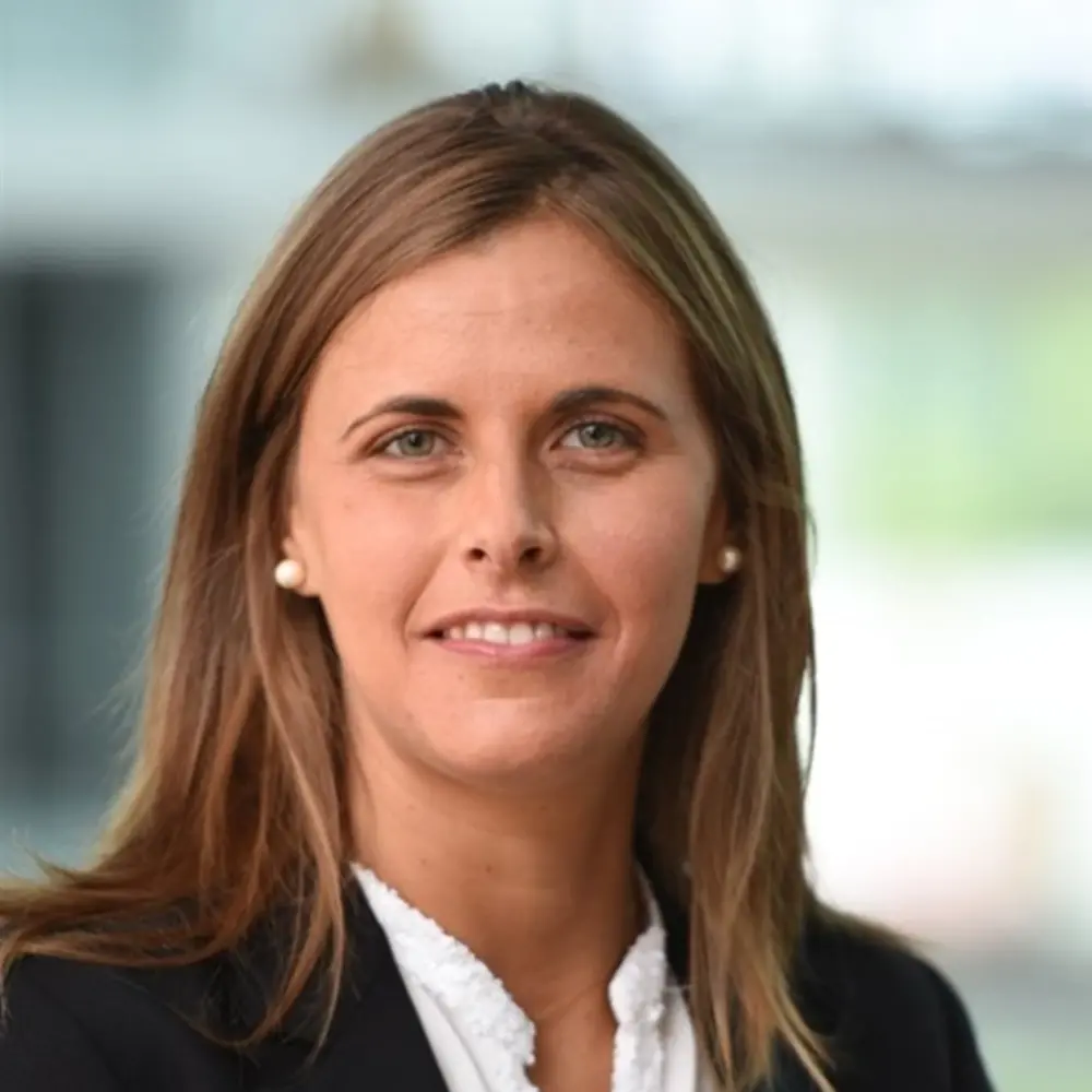 Ein Portraitfoto von Begona Jimenez Real, Global Corporate Vice President Laundry & Home Care bei Henkel