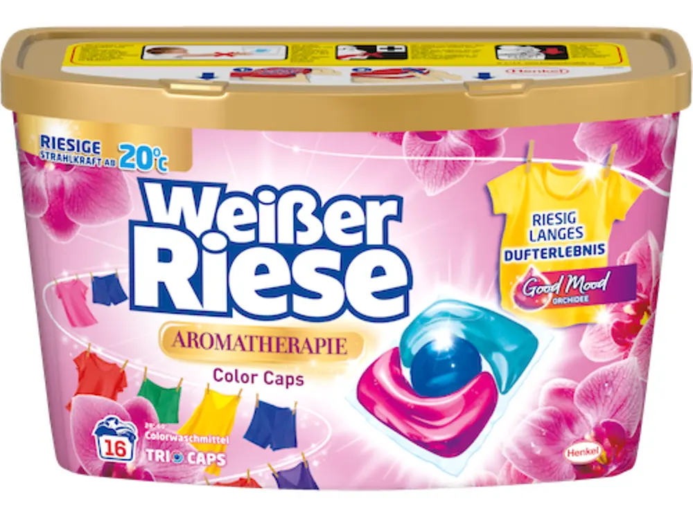 
Weißer Riese Color Caps Aromatherapie Orchidee