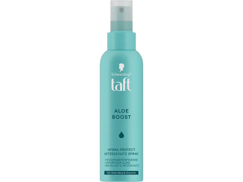 
taft Aloe Boost Hydra Protect Hitzeschutz Spray