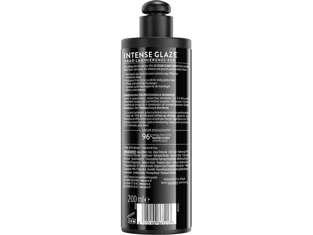 
Syoss Intense Glaze Haar-Laminierungs-Kur