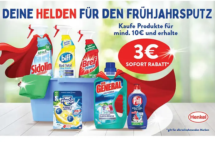 Henkel Frühjahrsputzaktion