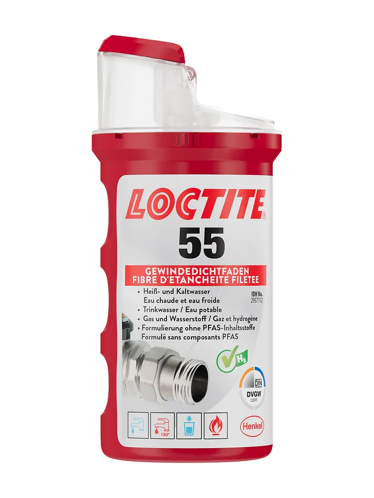 
Immer einen Schritt voraus – Loctite&nbsp;55 
