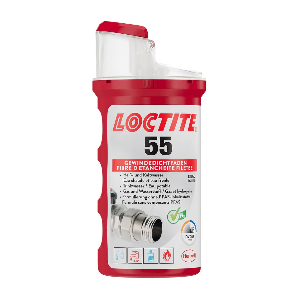 
Immer einen Schritt voraus – Loctite&nbsp;55 