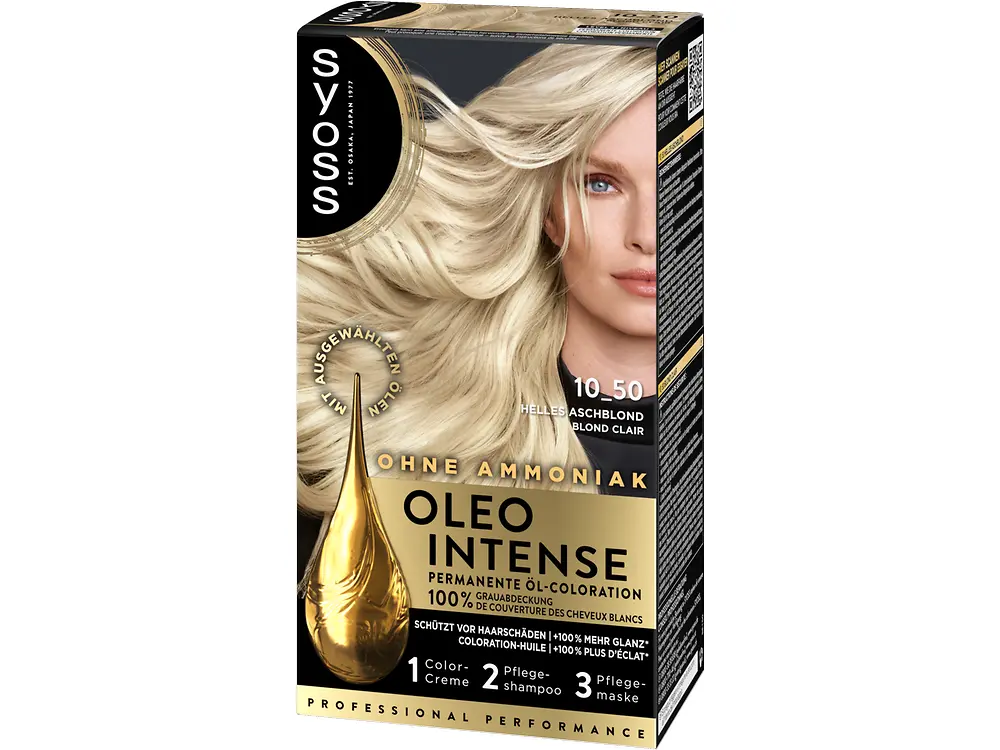 
Syoss Oleo Intense 10-50 Helles Aschblond