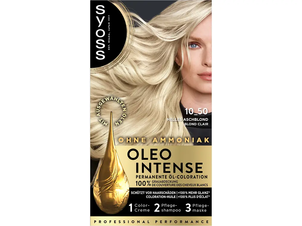 
Syoss Oleo Intense 10-50 Helles Aschblond