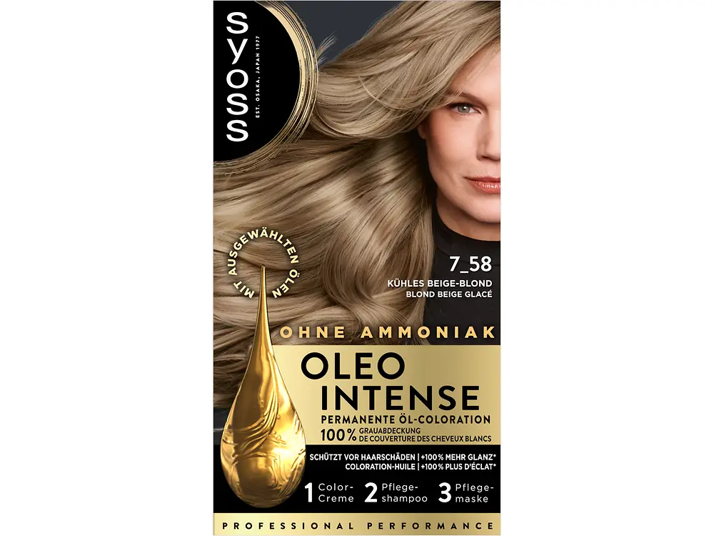 
Syoss Oleo Intense 7-58 Kühles Beige-Blond