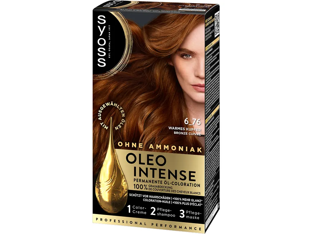 
Syoss Oleo Intense 6-76 Warmes Kupfer