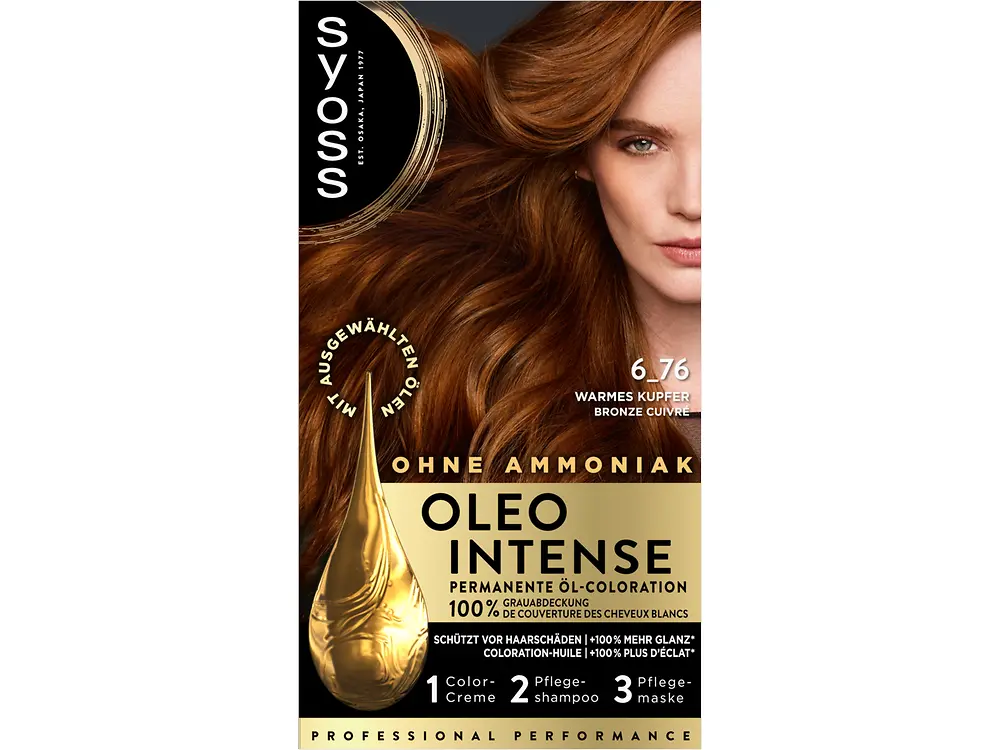 
Syoss Oleo Intense 6-76 Warmes Kupfer