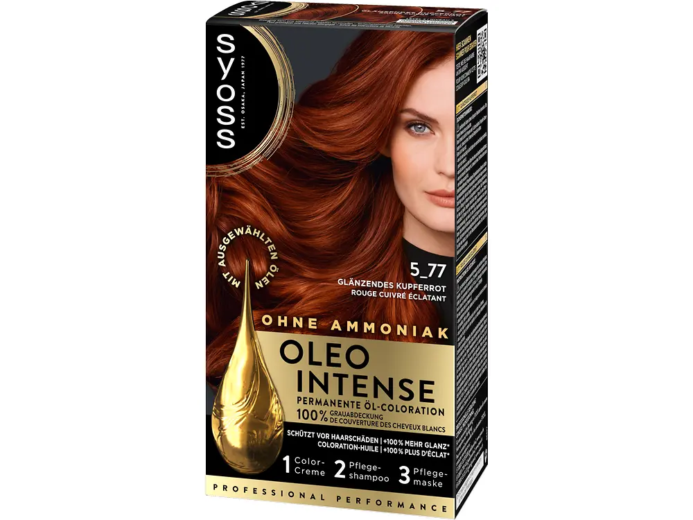 
Syoss Oleo Intense 5-77 Glänzendes Kupferrot