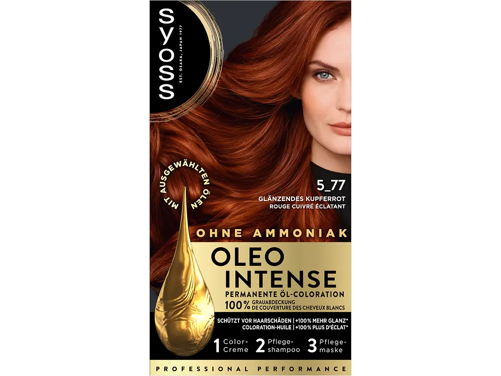 
Syoss Oleo Intense 5-77 Glänzendes Kupferrot