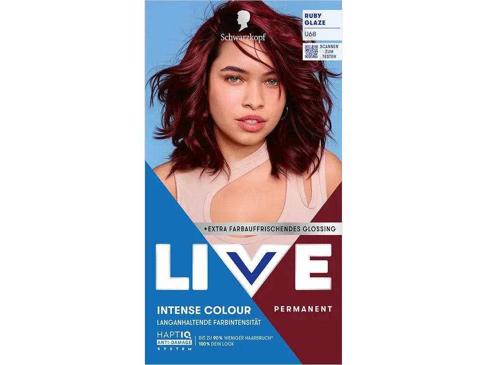 
LIVE Intense Colour U68 Ruby Glaze