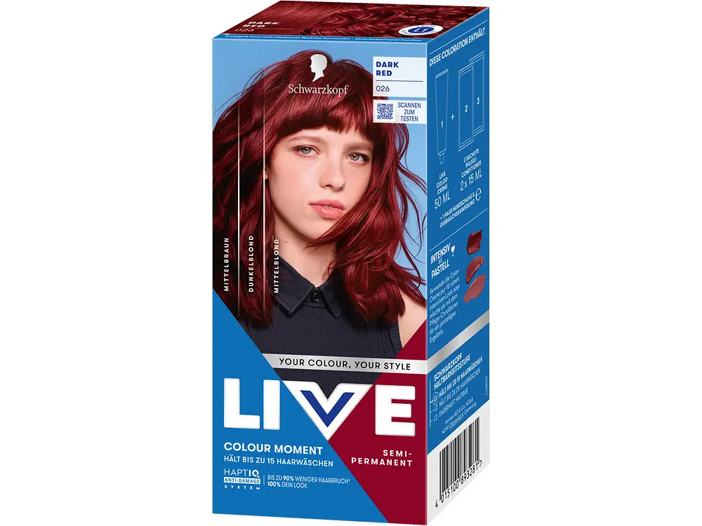 
LIVE Colour Moment 026 Dark Red