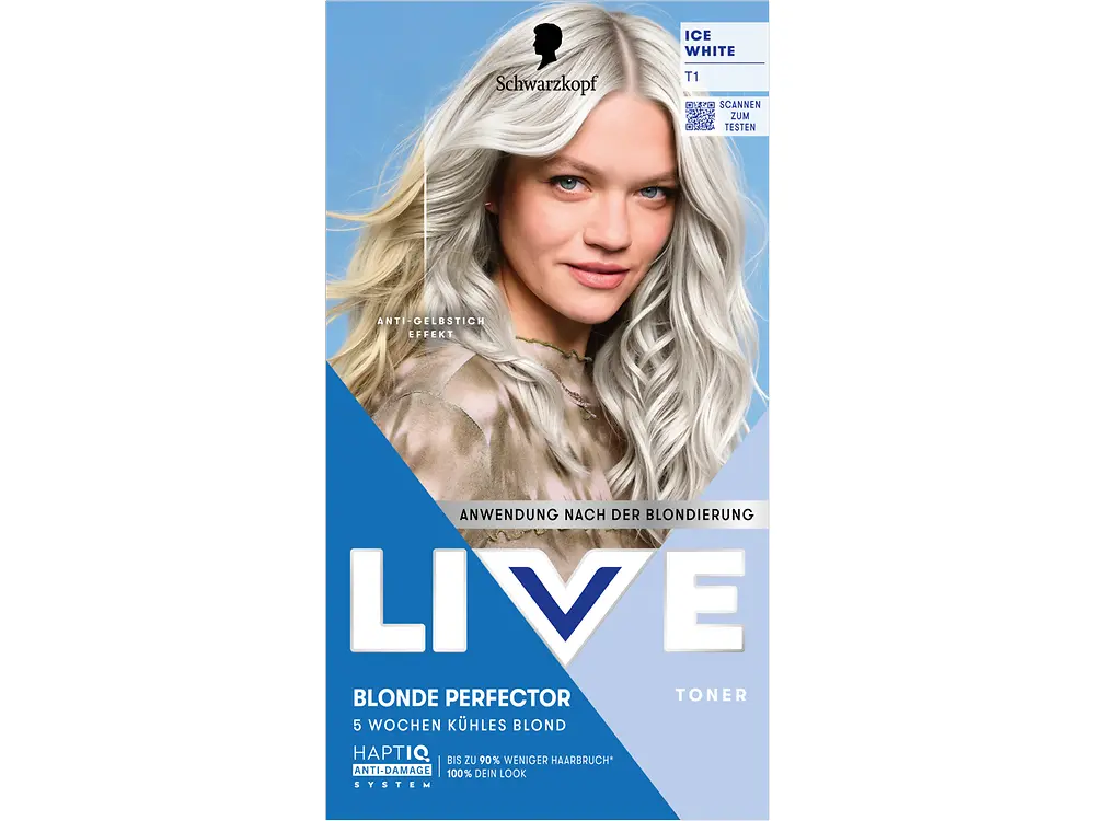 
LIVE Blonde Perfector Toner T1 Ice White