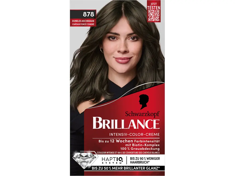 
Brillance 878 Dunkles Aschbraun