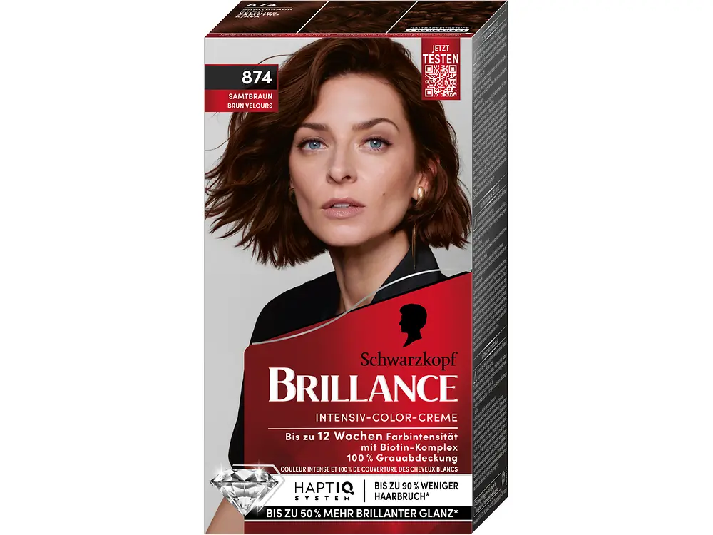 
Brillance 874 Samtbraun