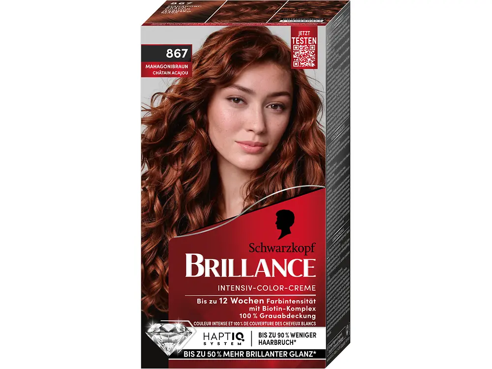 
Brillance 867 Mahagonibraun