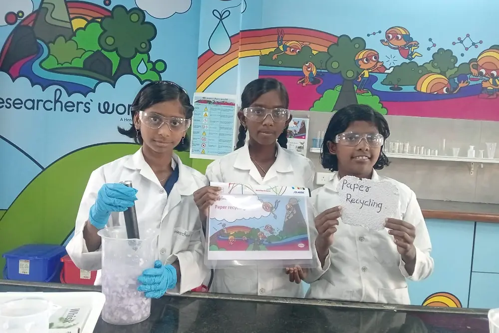 
Henkel-Forscherwelt in Pune, Indien