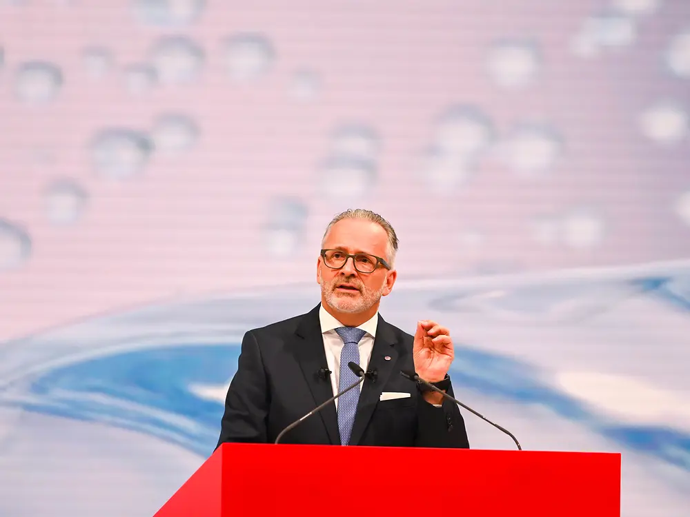 
Carsten Knobel, Vorsitzender des Vorstands von Henkel