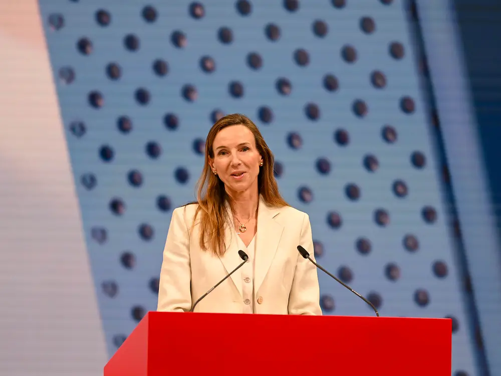 
Dr. Simone Bagel-Trah, Vorsitzende des Aufsichtsrats und Gesellschafterausschusses von Henkel