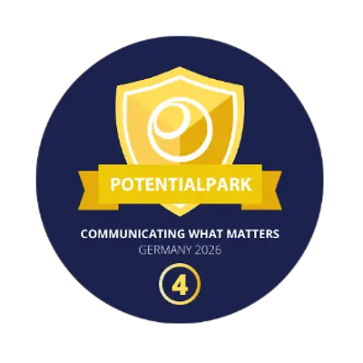 Henkel wurde im Potentialpark Ranking Deutschland auf Platz 4 ausgezeichnet.