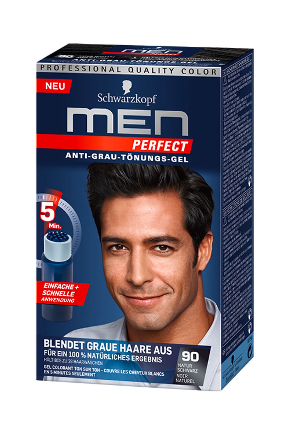 Men Perfect 90 Natur Schwarz