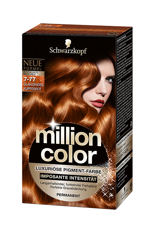 Million Color 7-77 Glänzendes Kupferrot