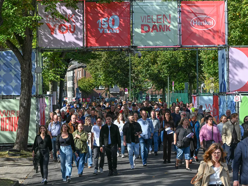 
Auf dem Festivalgelände konnten die Gäste Innovationen, Marken und die Geschichte von Henkel entdecken.