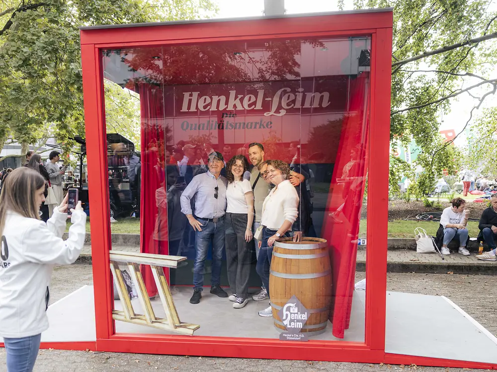 
Interaktive Erlebniswelten, Markenstände und ein vielfältiges Bühnenprogramm machten Henkel erlebbar.