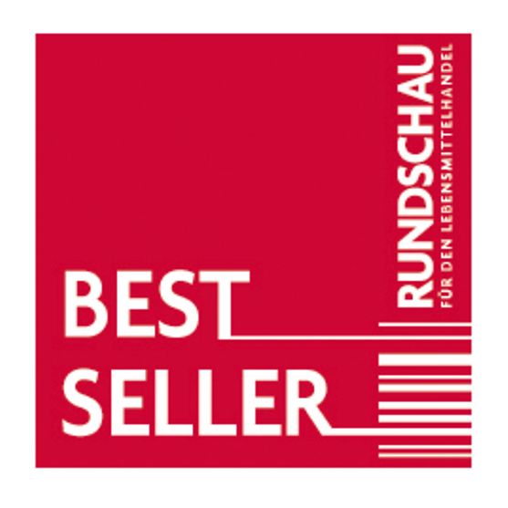 Die „Rundschau für den Lebensmittelhandel“ hat erneut die begehrte Auszeichnung „Bestseller“ vergeben