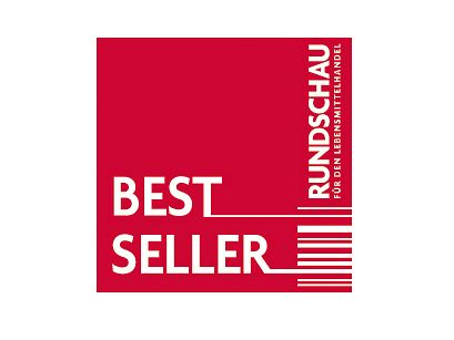 Die „Rundschau für den Lebensmittelhandel“ hat erneut die begehrte Auszeichnung „Bestseller“ vergeben