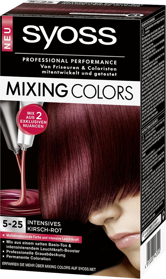Syoss Mixing Colors 5-25 Intensives Kirsch-Rot