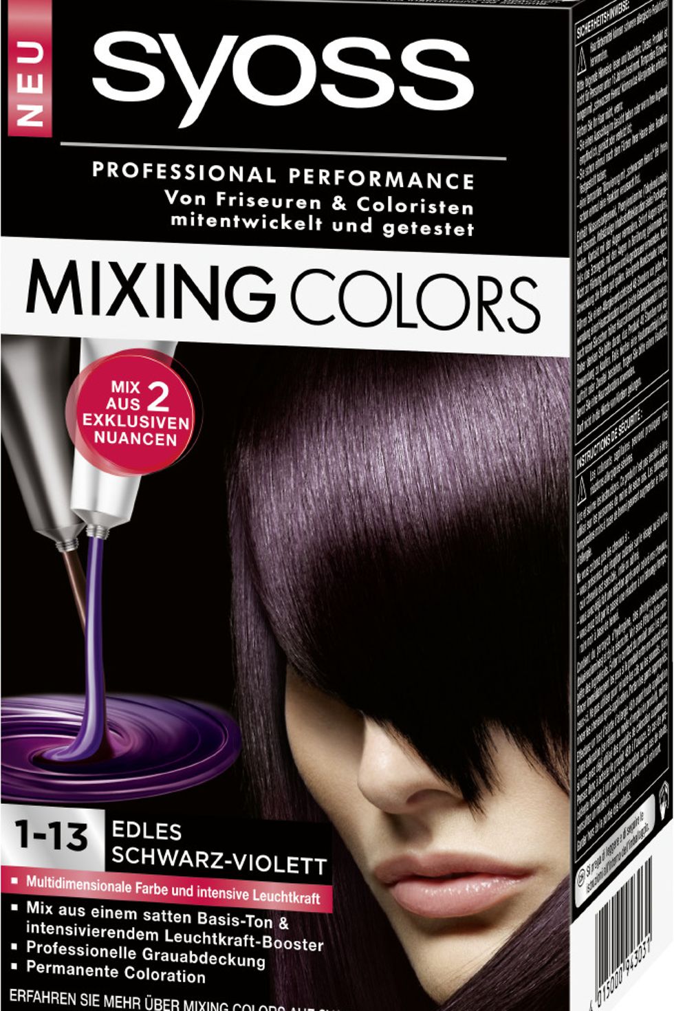 Syoss Mixing Colors 1-13 Edles Schwarz-Violett