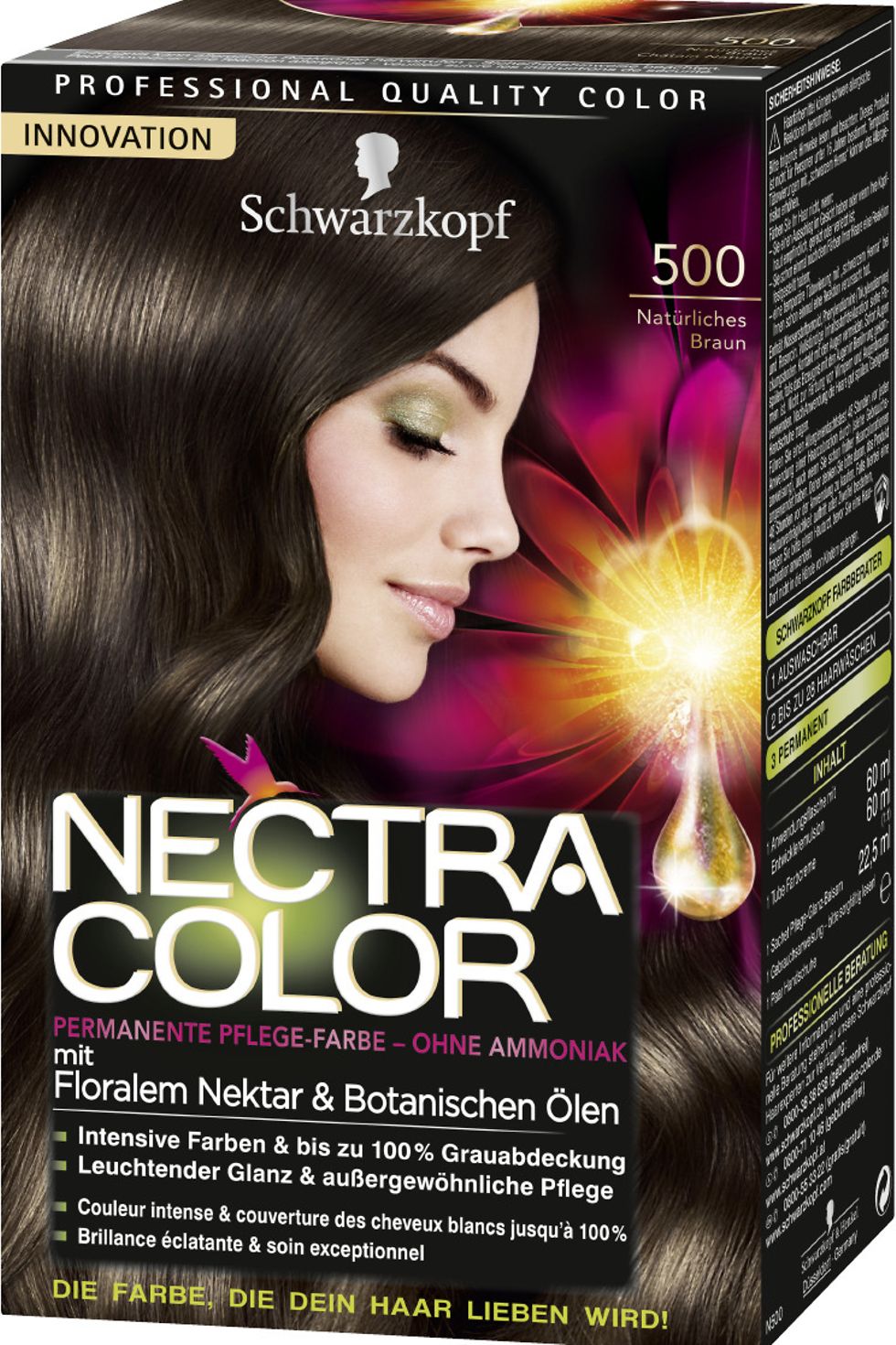 Schwarzkopf Nectra Color 500 Natürliches Braun