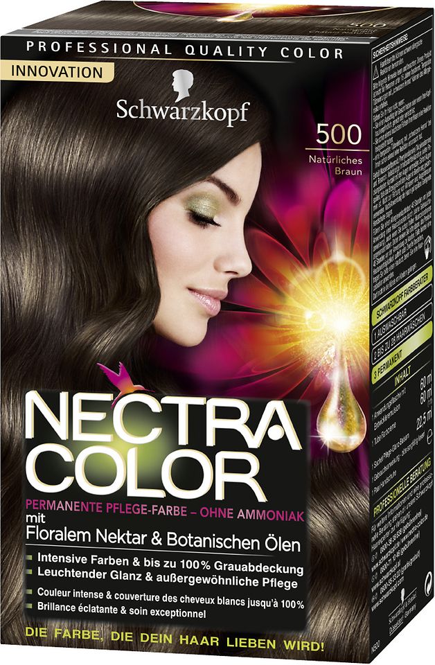 Schwarzkopf Nectra Color 500 Natürliches Braun