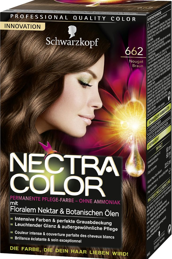 nectra color schwarzkopfs erste pflege coloration mit floralem nektar und botanischen olen