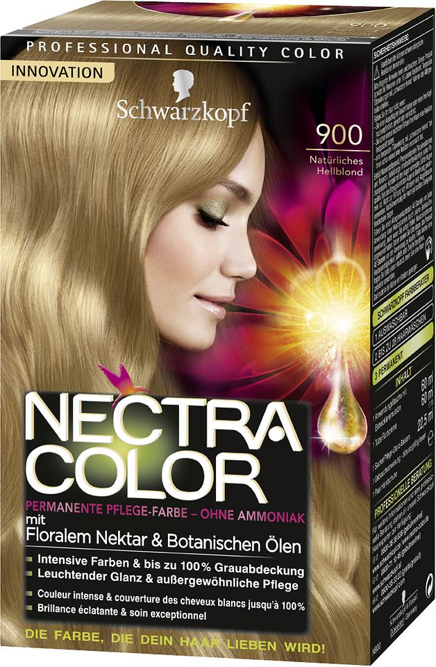 Schwarzkopf Nectra Color 900 Natürliches Hellblond