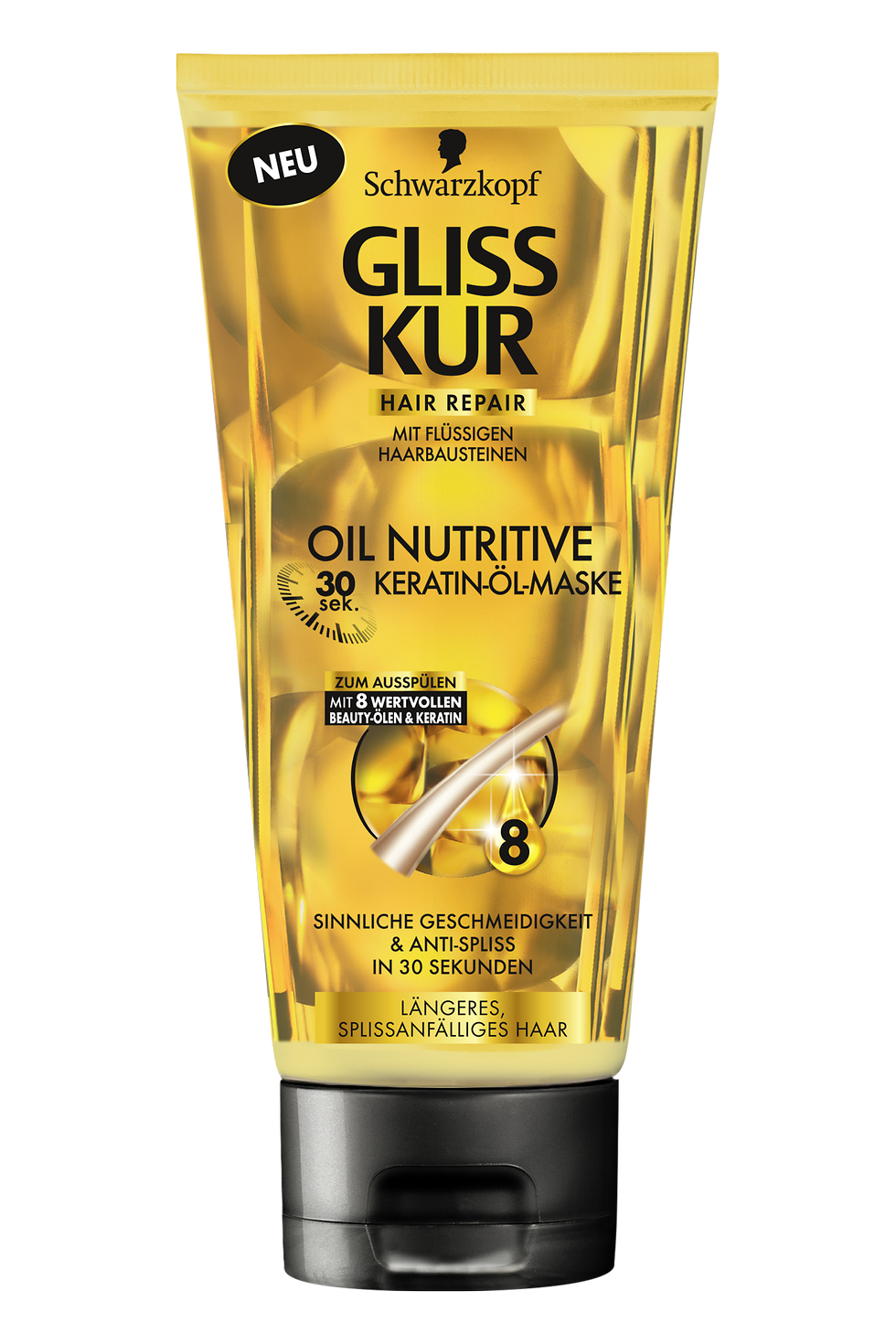 Gliss Kur Oil Nutritive 30s Keratin-Öl-Maske