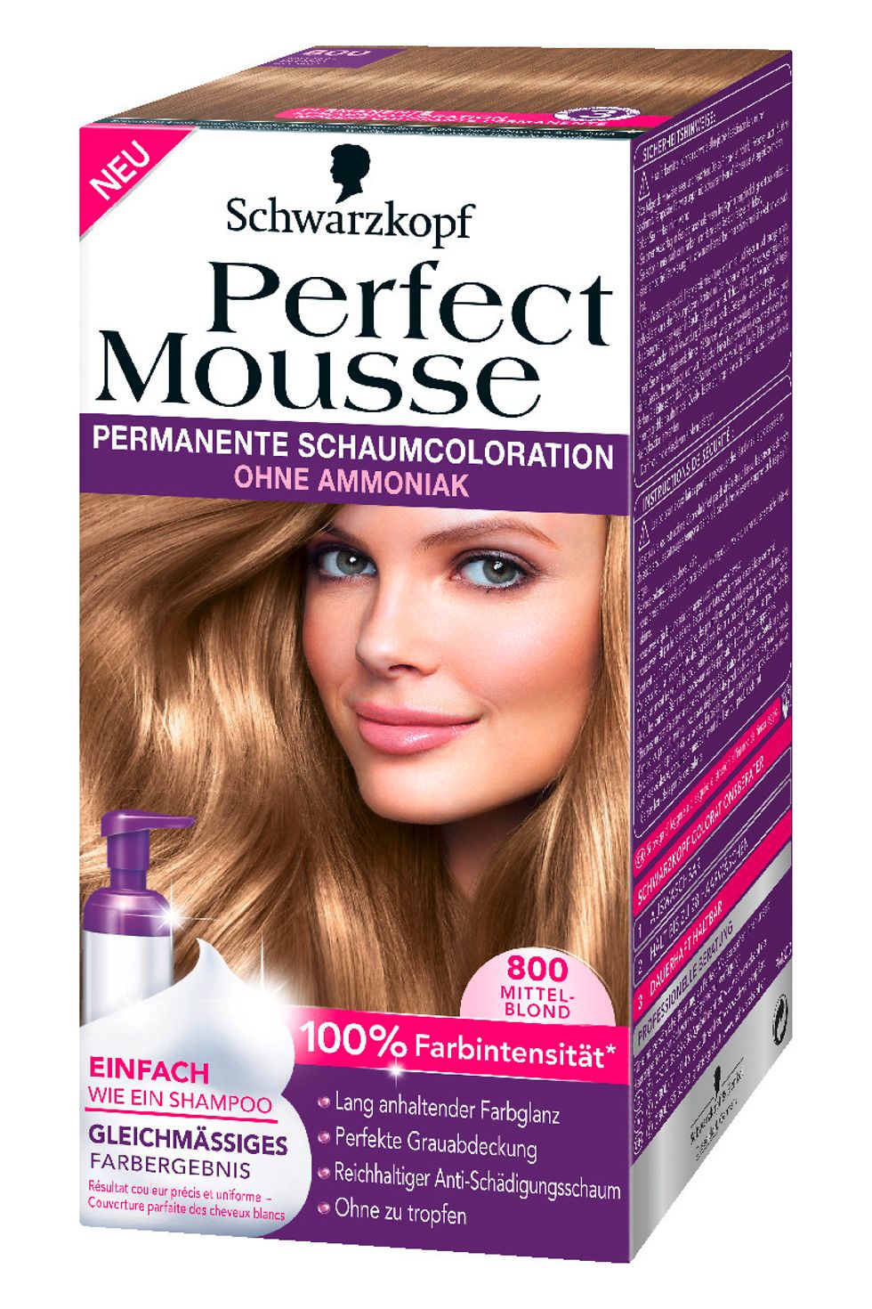 Perfect Mousse 800 Mittelblond