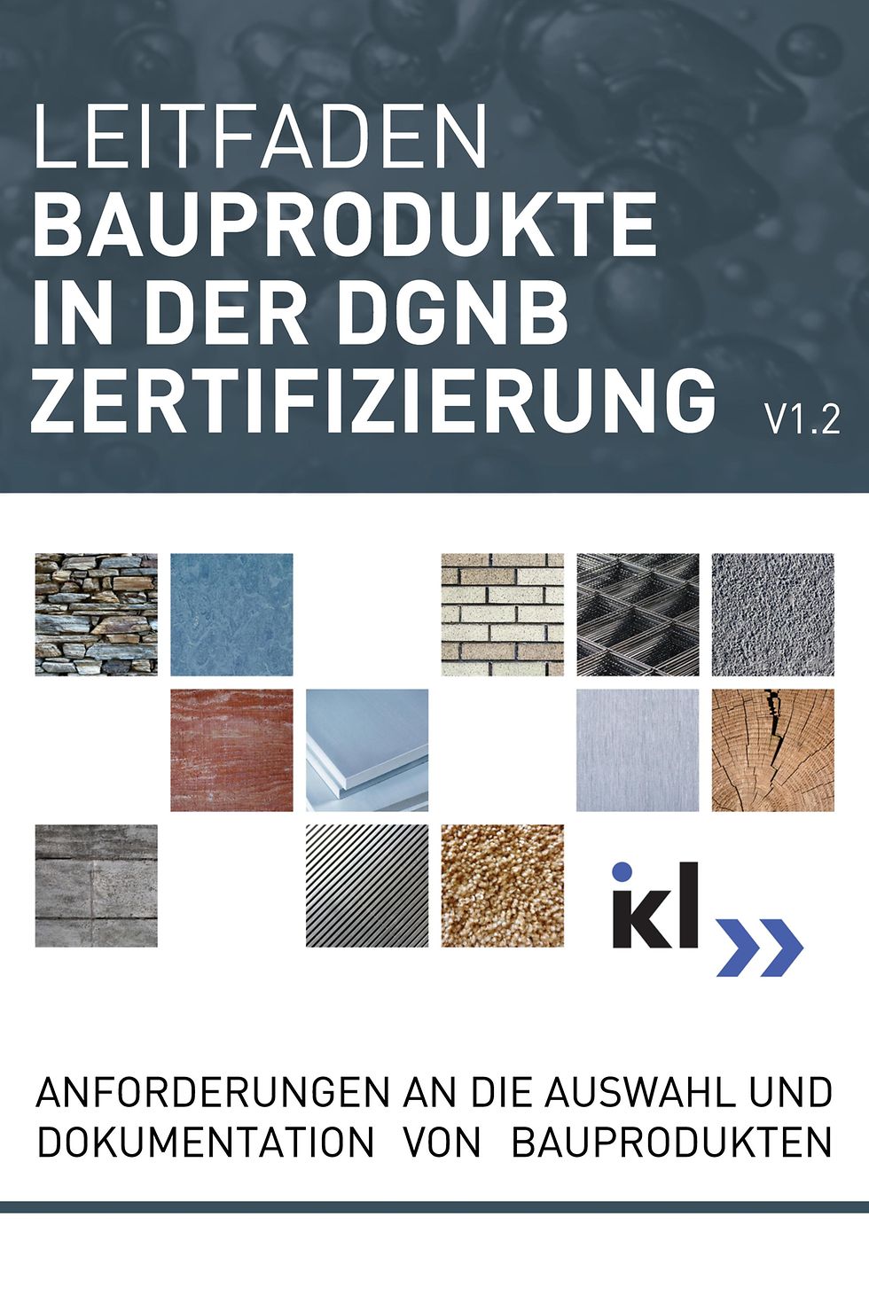 Leitfaden Bauprodukte in der DGNB-Zertifizierung (Titelbild)