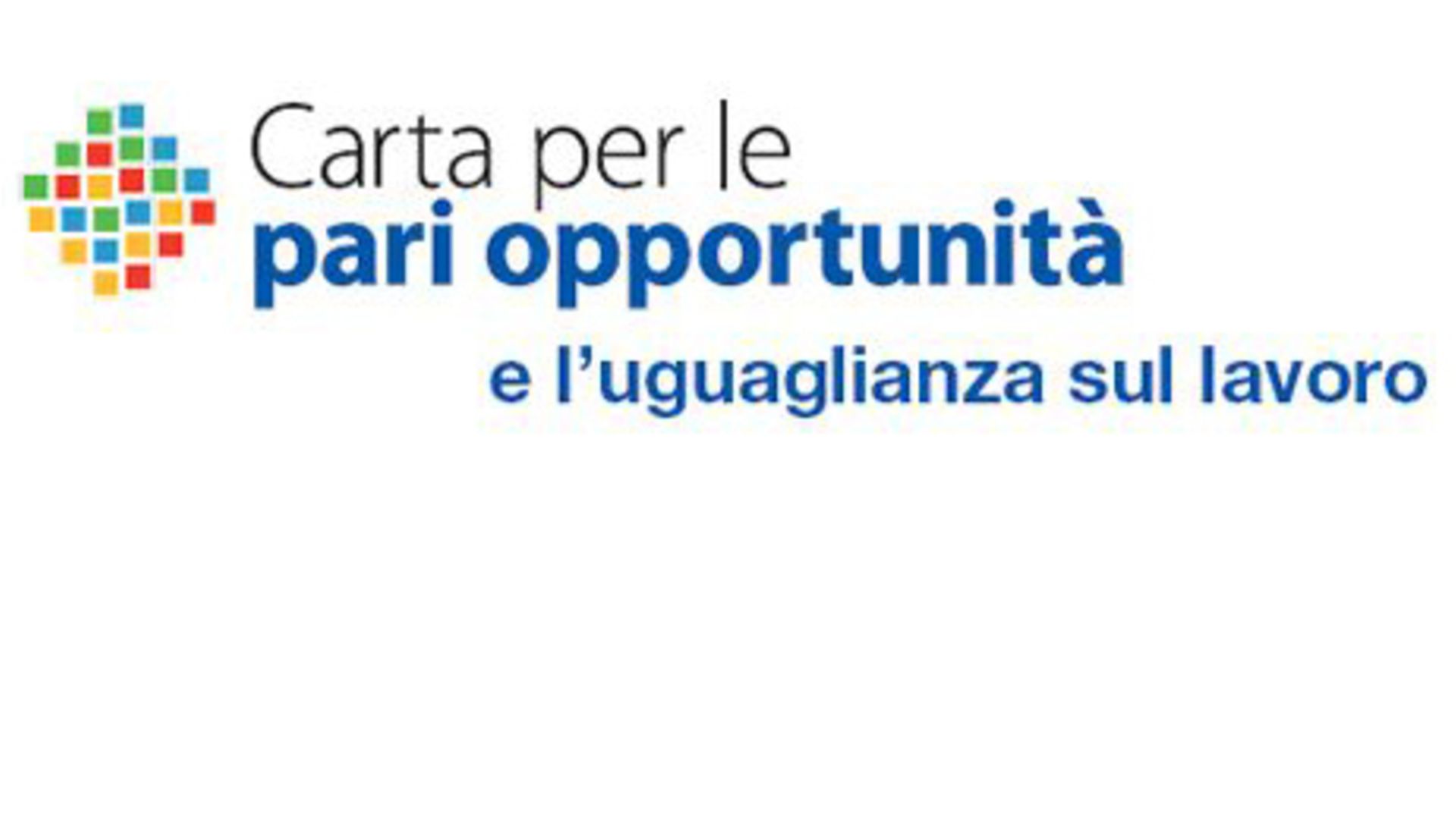 Logo Carta per le pari opportunità