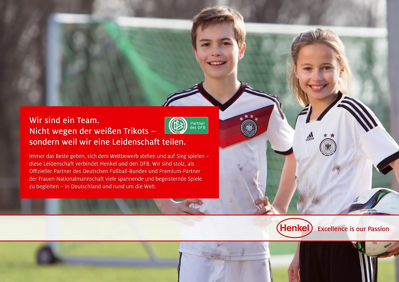 Henkel wird neuer Partner des DFB