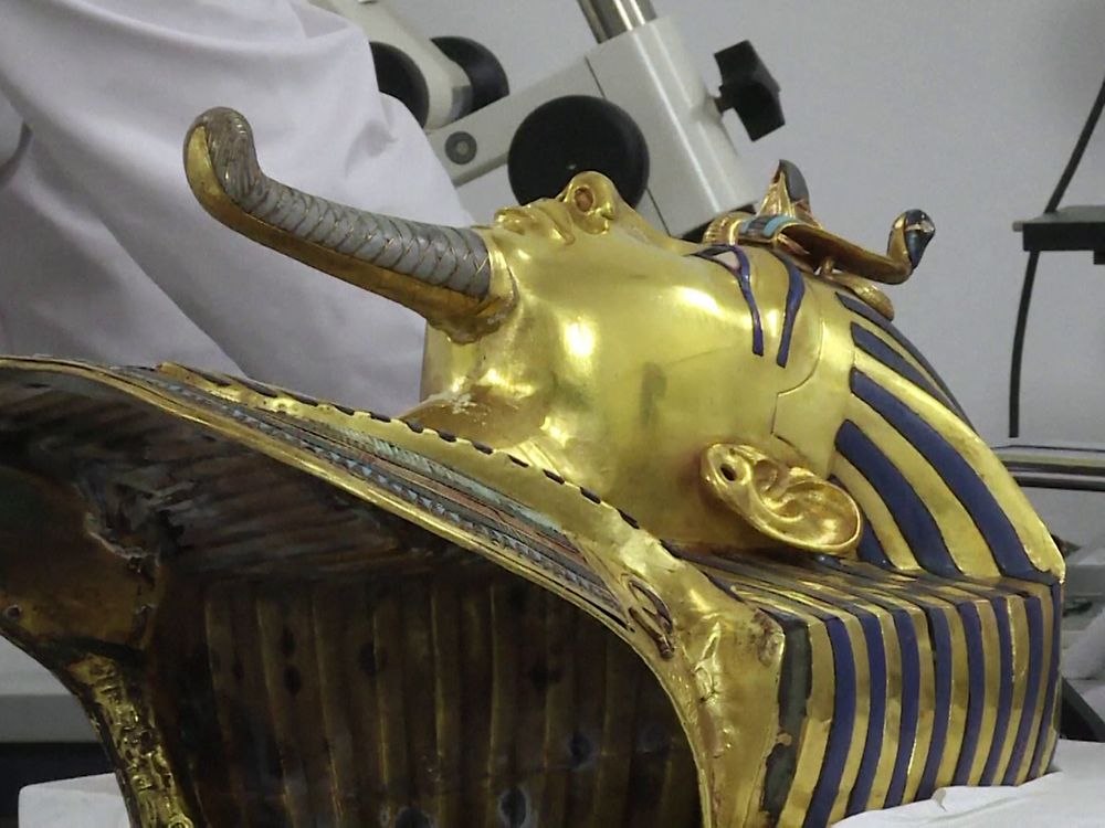 Klebstoff-Experten von Henkel halfen bei Restaurierung der Pharao-Maske.