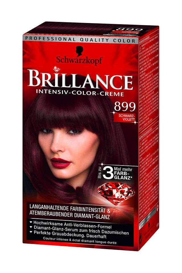 Brillance Schwarz-Violett (899)