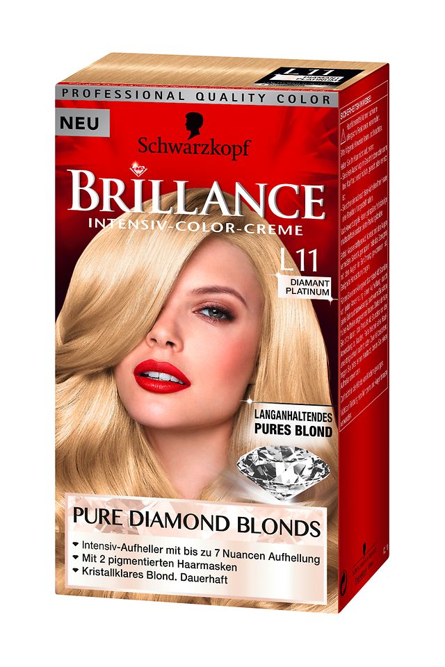 Brillance Pure Diamond Blonds Diamant Platinum 7 Stufen Aufhellung (L11) 