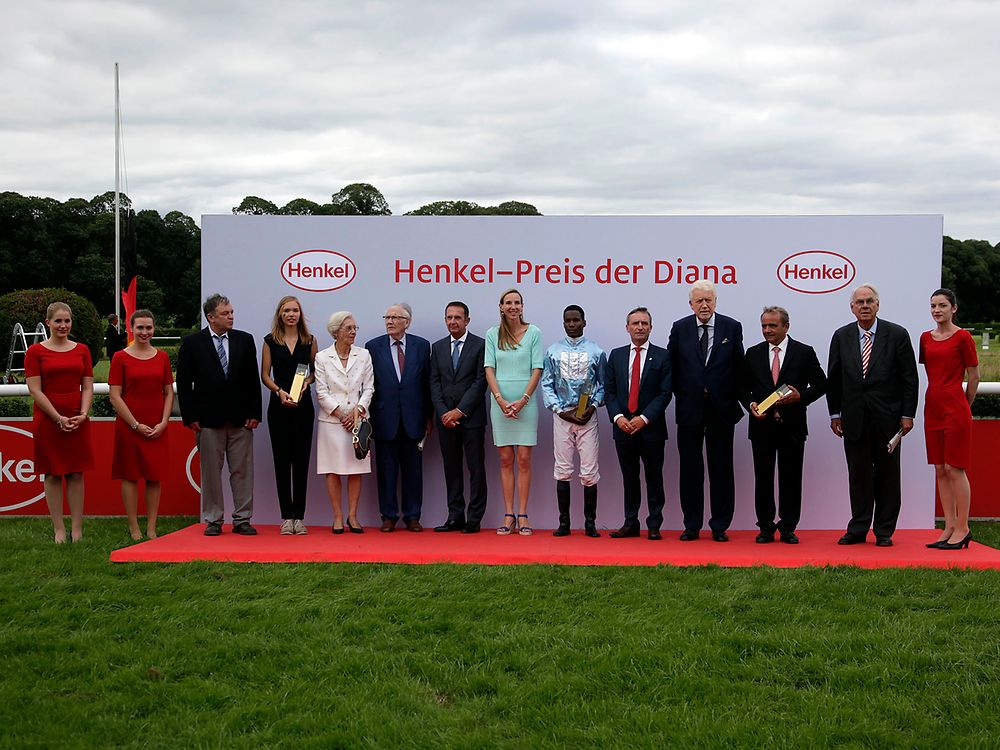 Henkel-Renntag 2016: Siegerehrung Henkel-Preis der Diana